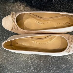 talbots BRAND NEW   Tinsley  tan suede ballet flat
